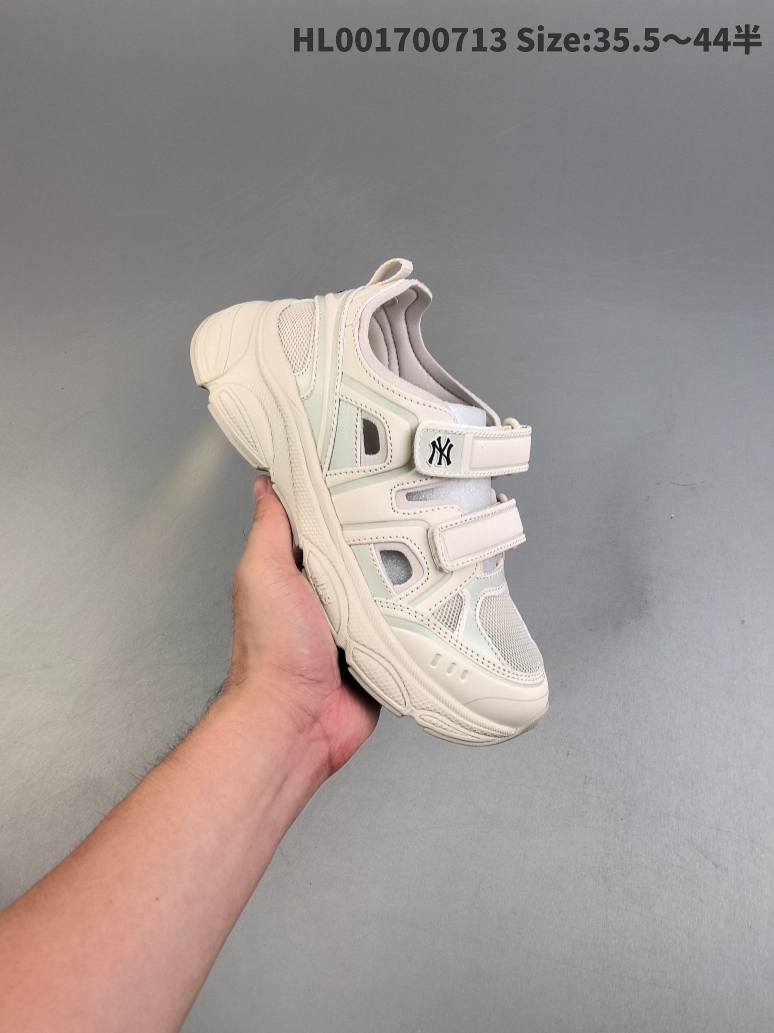 MLB NY Ace Runner Low Platform Shoes Off-White