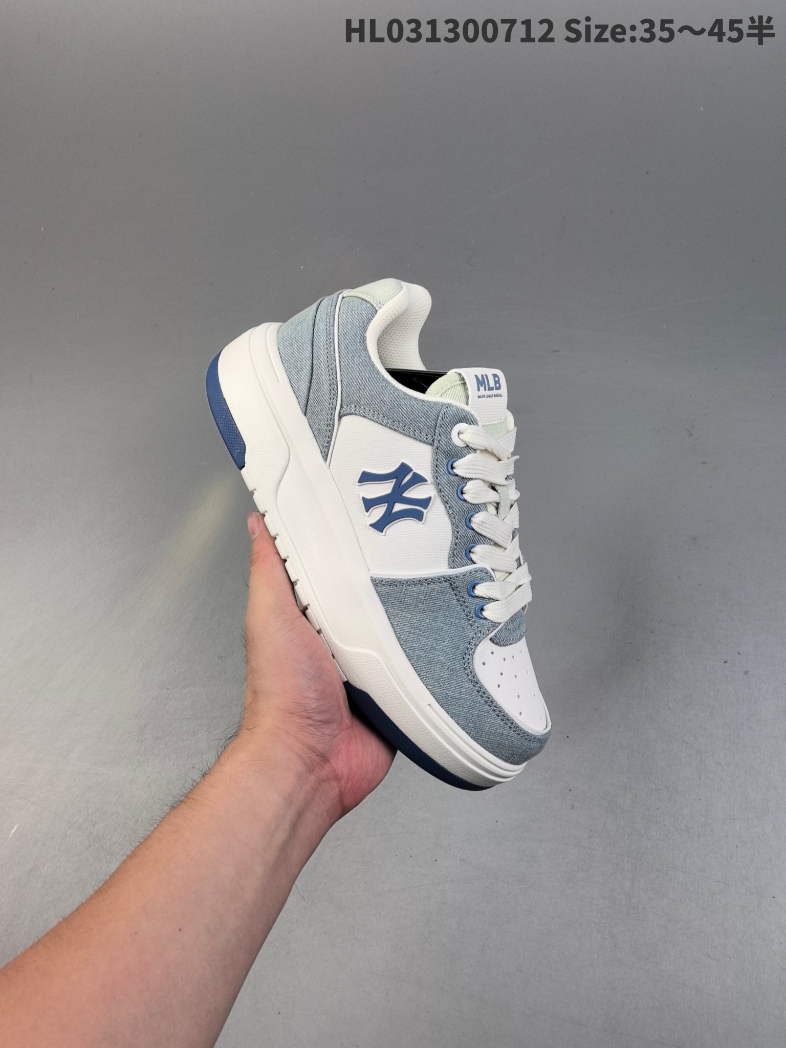 MLB NY Yankees Chunky Liner Sneakers Blue