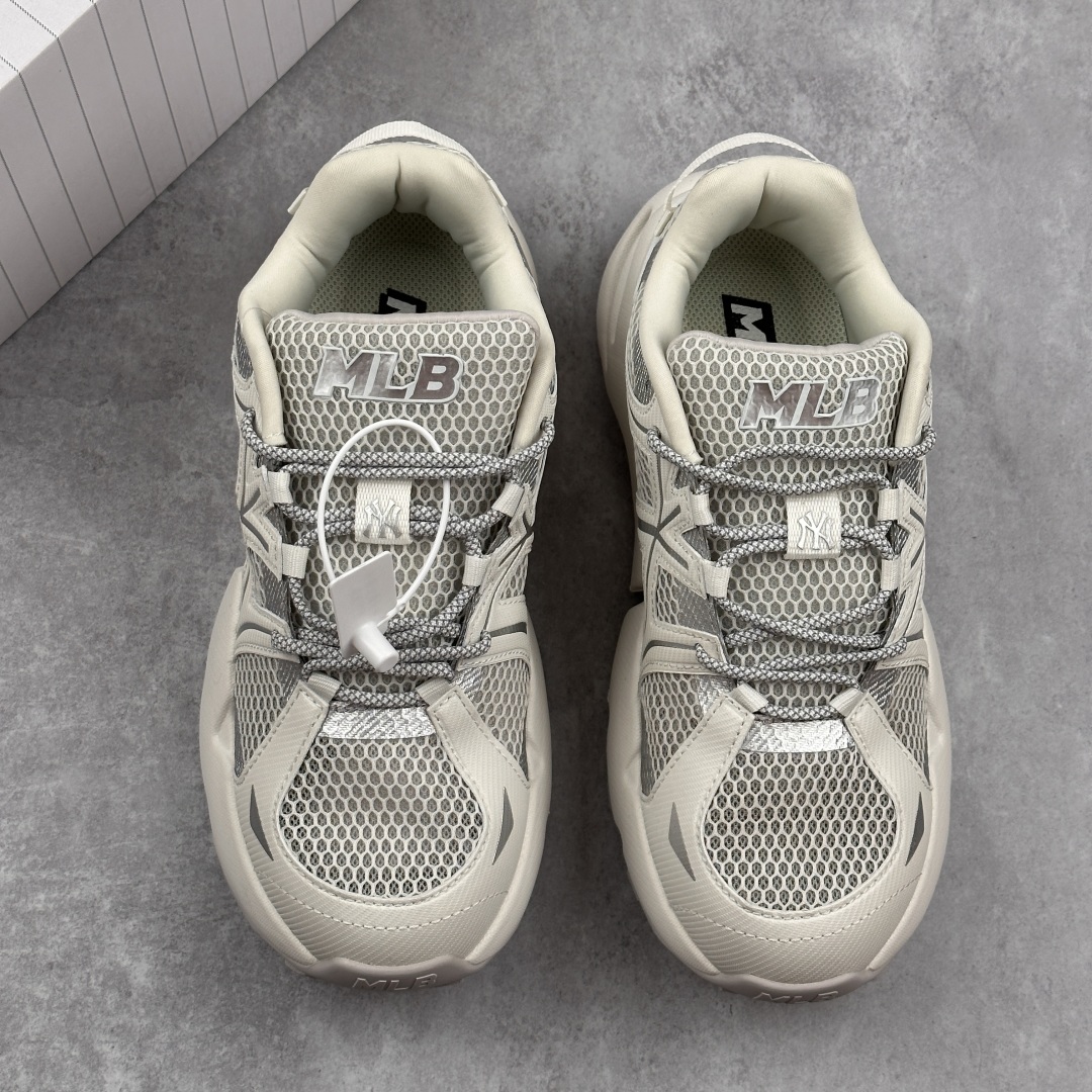 MLB Dome Runner Dad Sneakers White/Silver