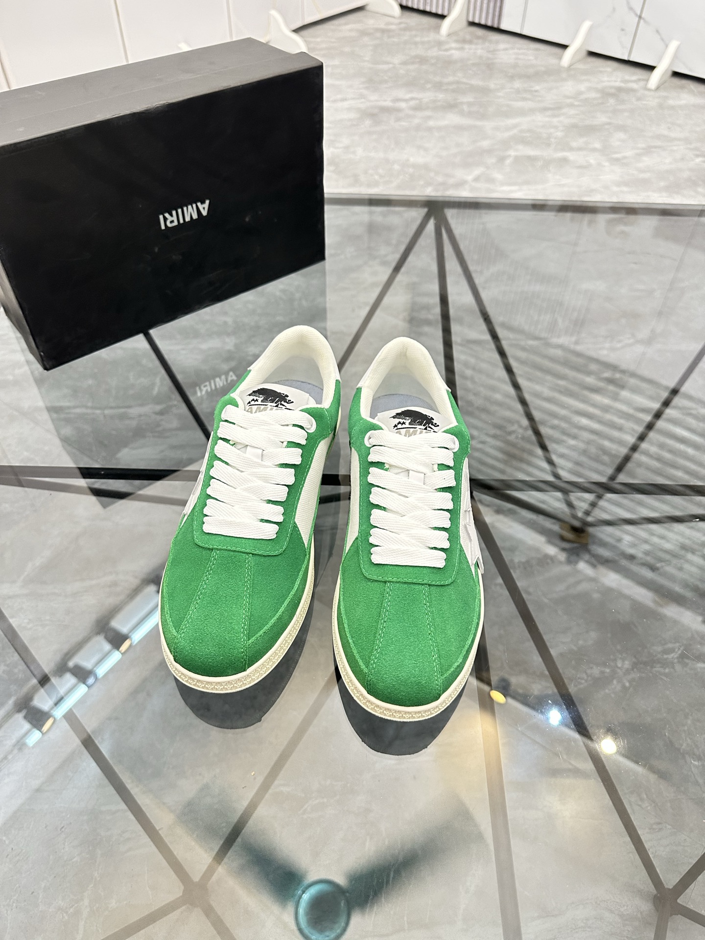 Amiri Star Low Sneakers Green