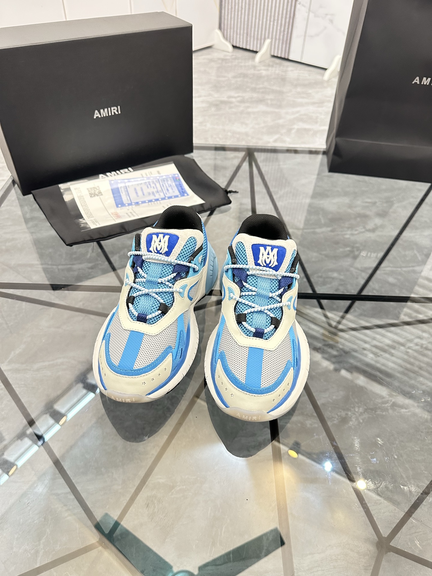 Amiri Low-Top Sneakers Blue