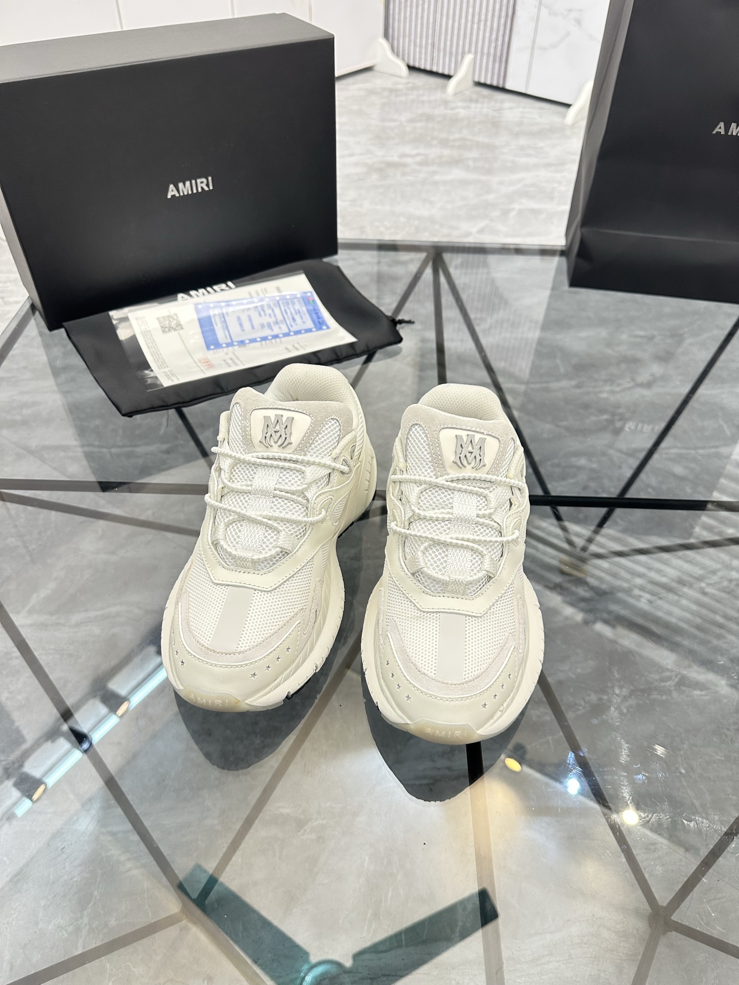 AMIRI Low-Top Casual Sneaker White