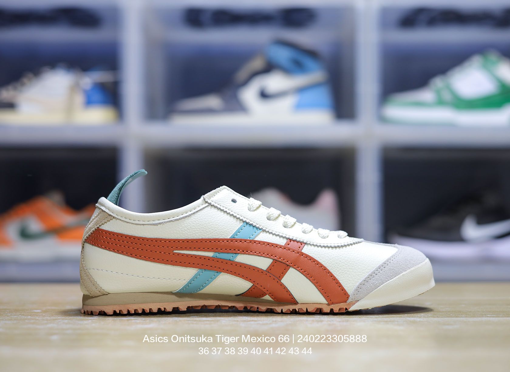 Asics Onitsuka Tiger Mexico 66 Leather Sneakers Multi-Color