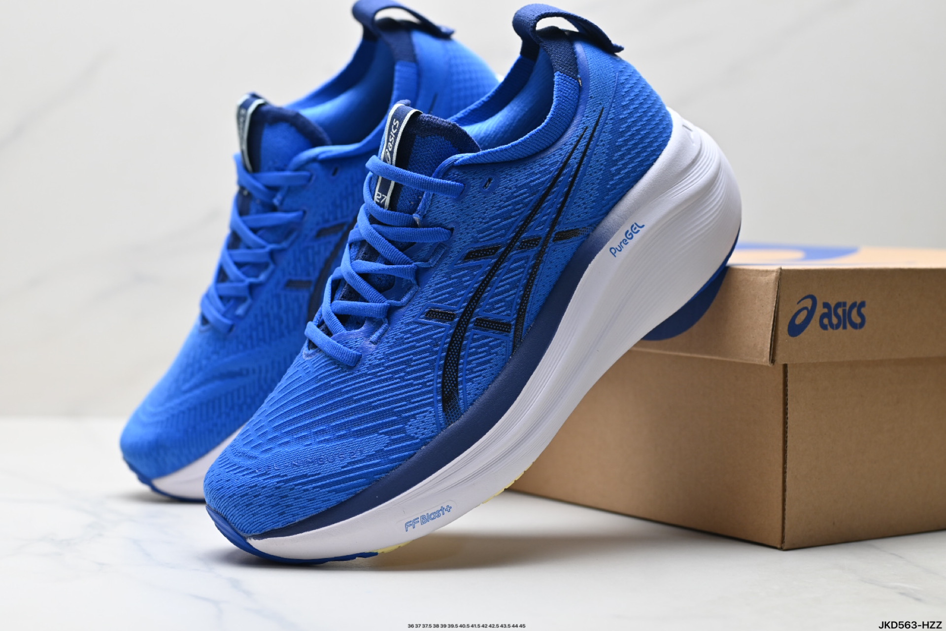 Asics Gel-Nimbus 27 Cushioned Runner Shoes Blue