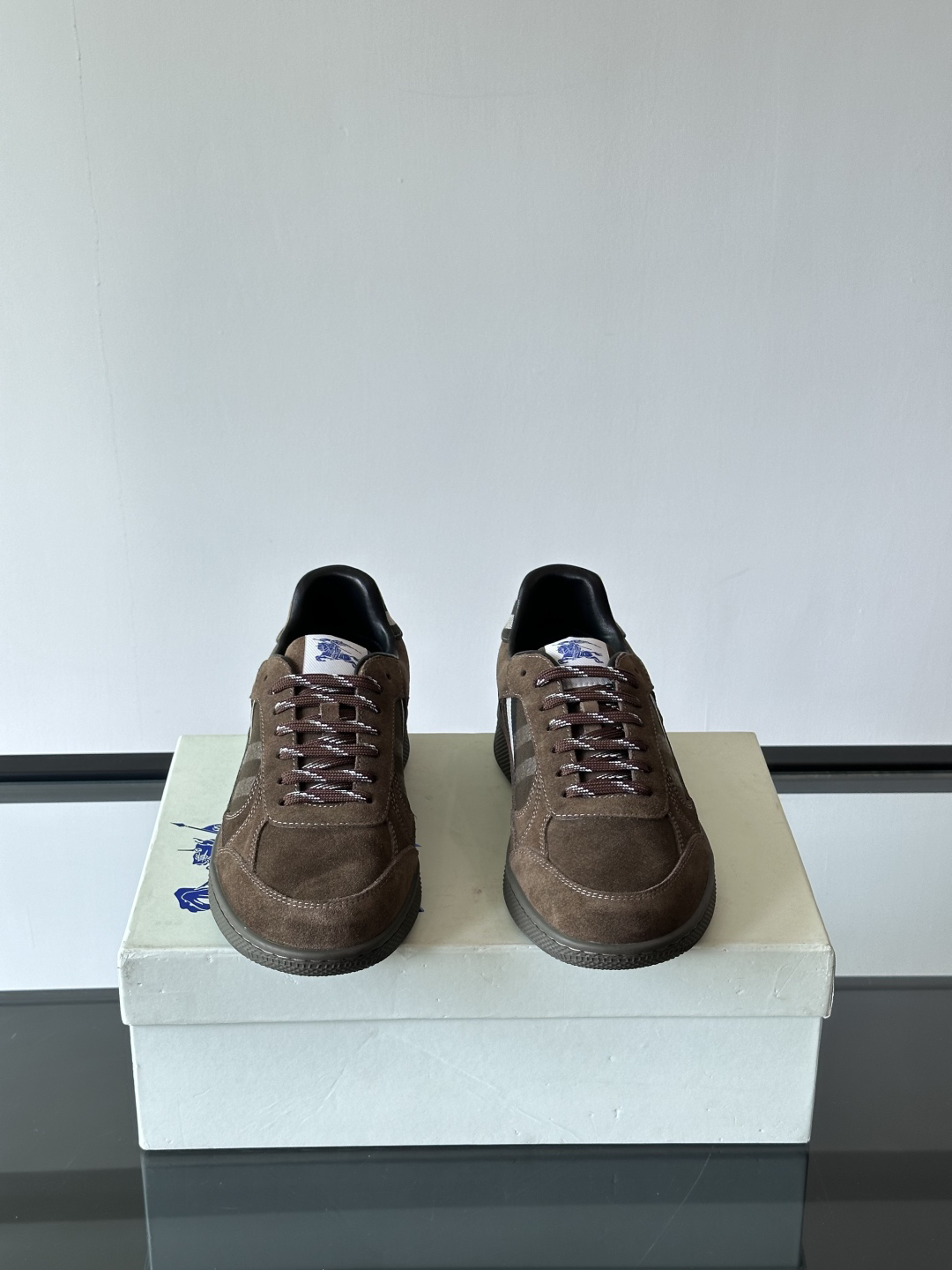 Burberry Vintage Check Sneakers Brown