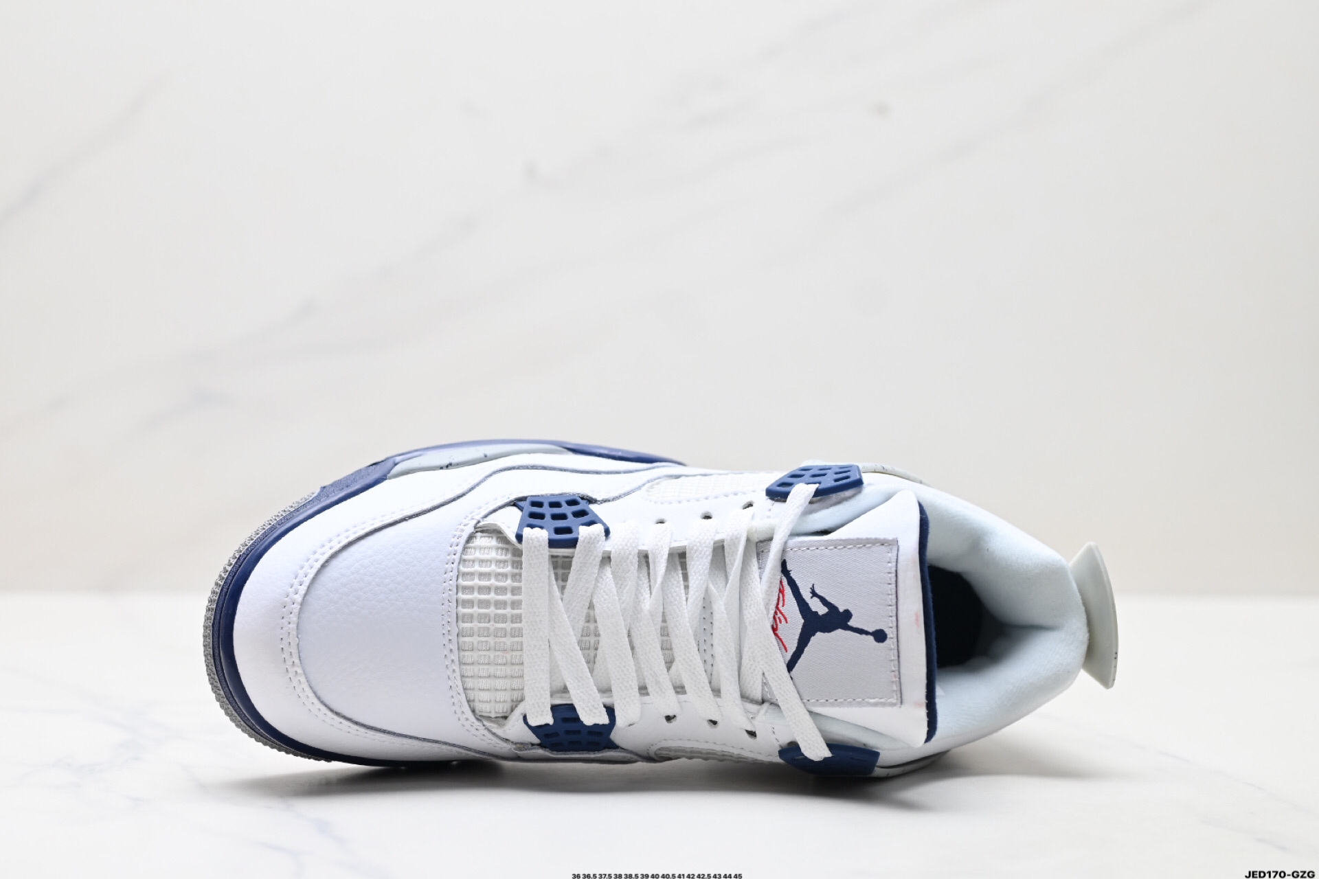 Jordan Air 4 Retro Mid Sneakers White/Blue
