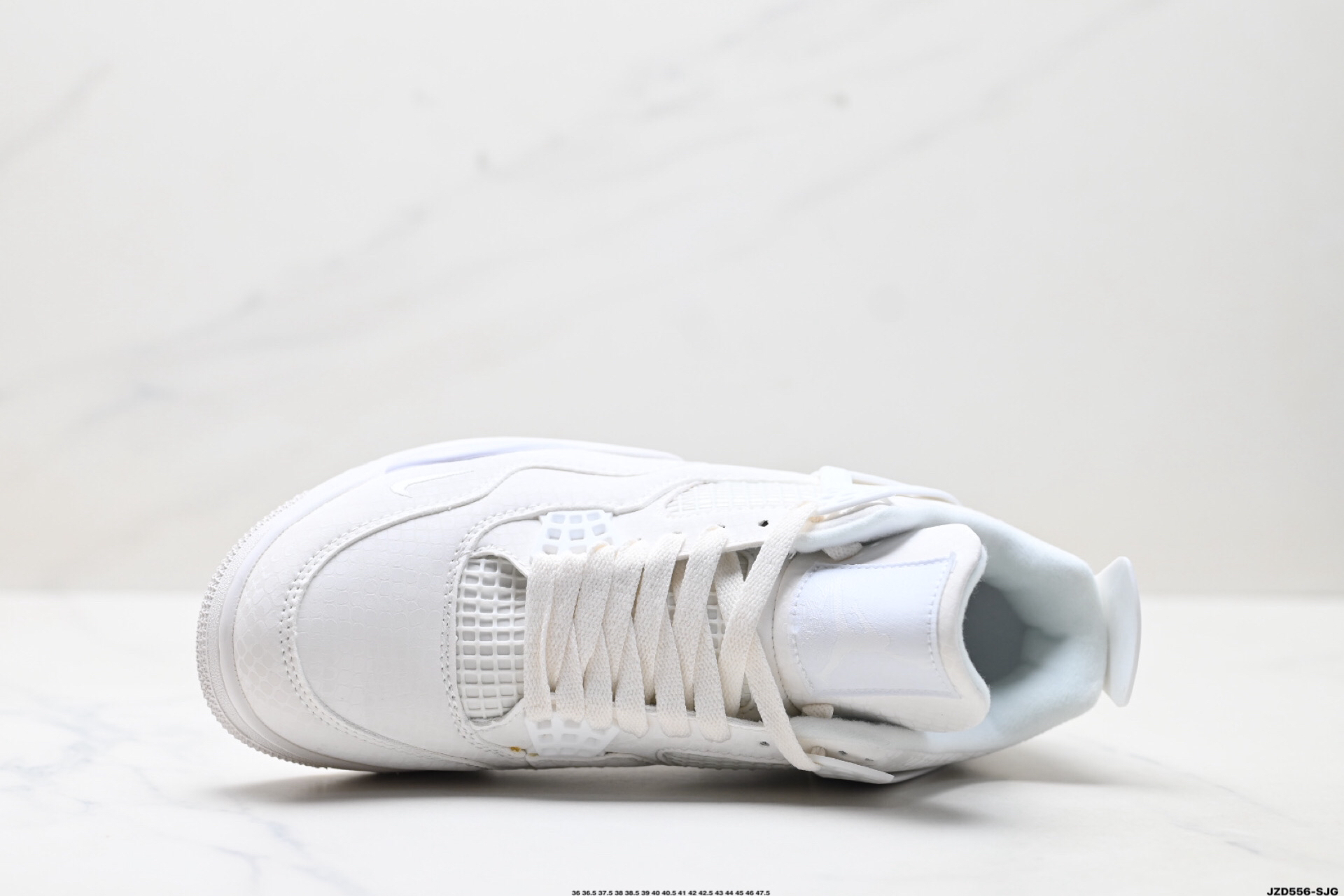Nike Air Jordan 4 Retro Mid Top Sneakers White