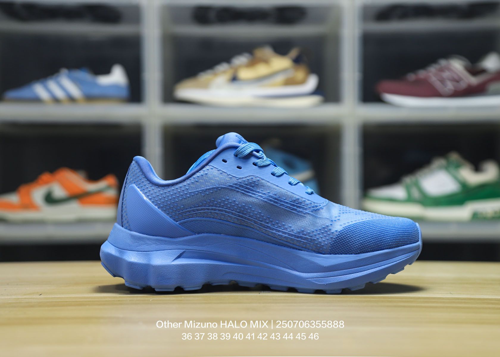 Mizuno HALO MIX Wave Runner Shoes Blue