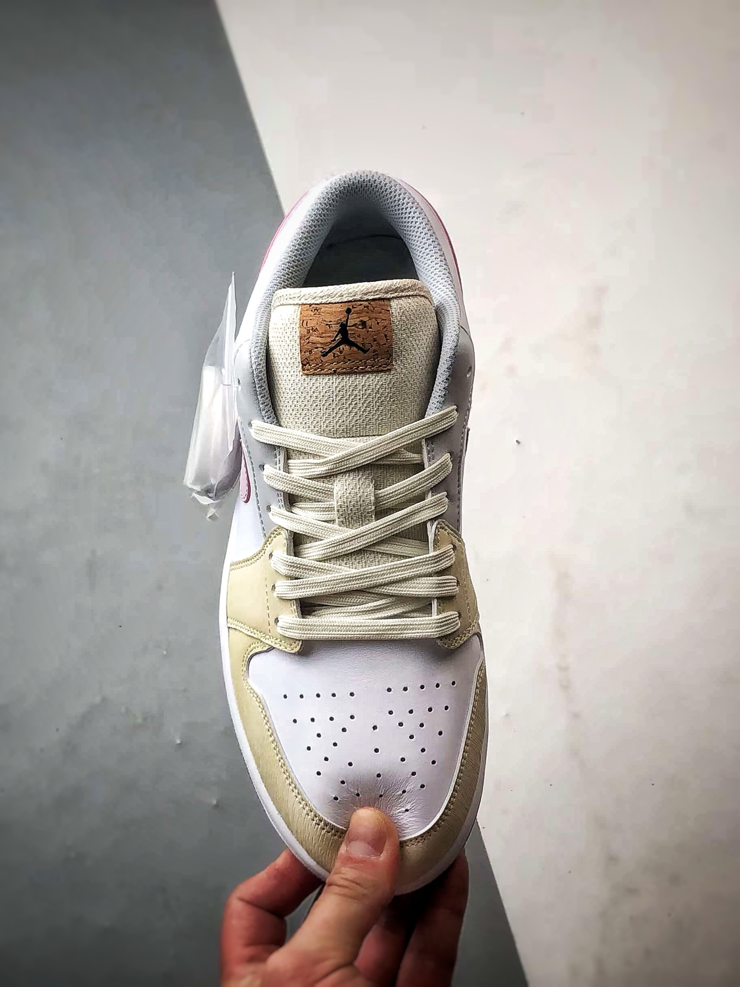 Jordan Air Jordan 1 Low Floral White Grey Pink