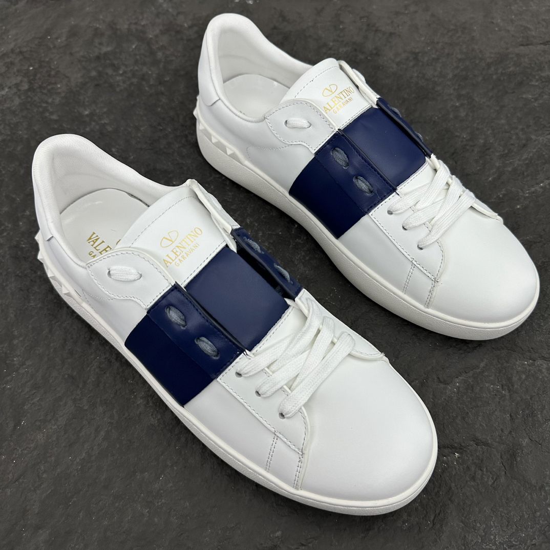 Valentino VLTN Strap Sneakers White/Navy