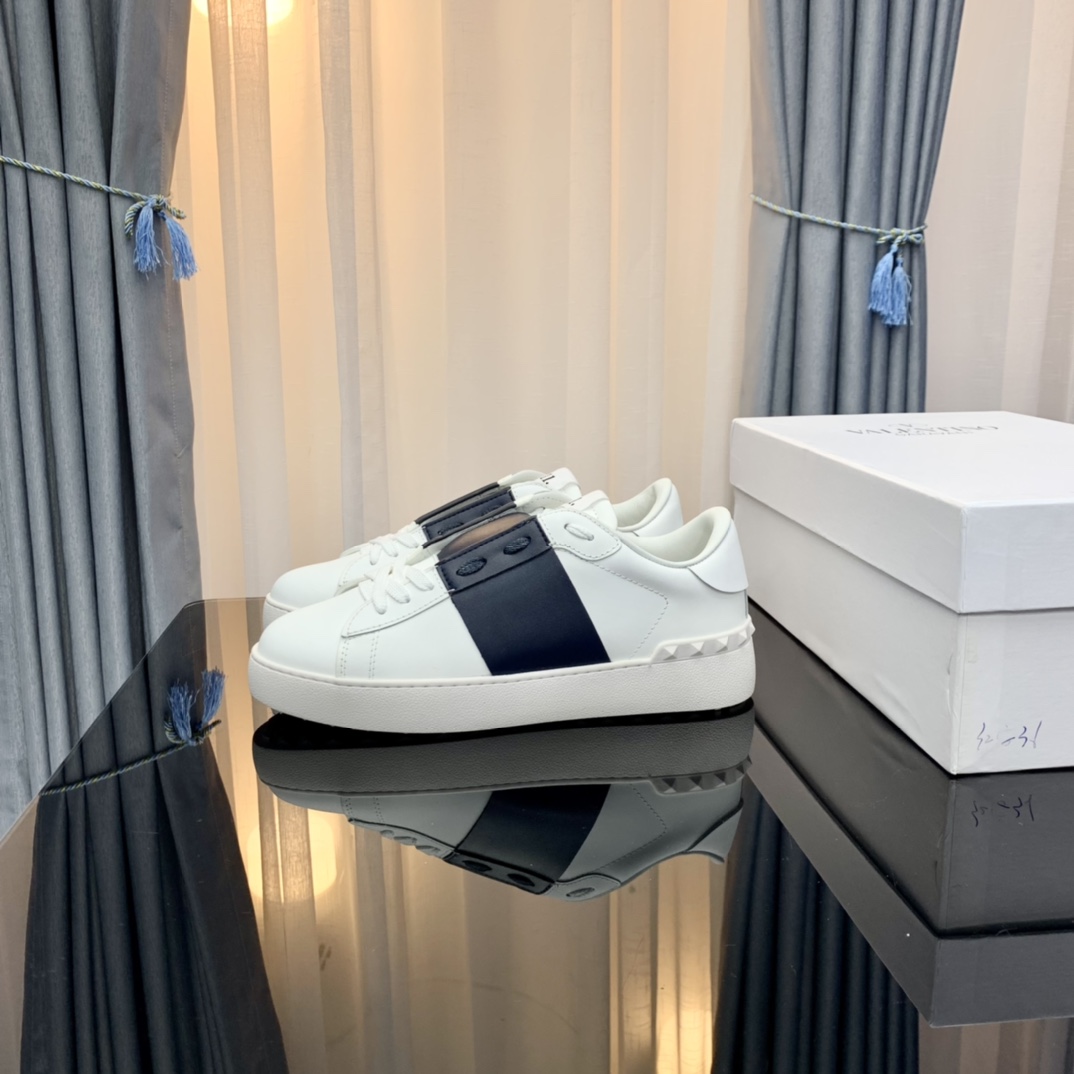Valentino VLTN Strap Sneakers White/Blue