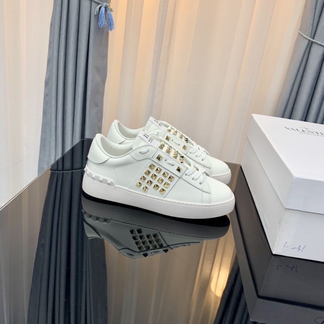 Valentino VLTN Stud Sneaker White