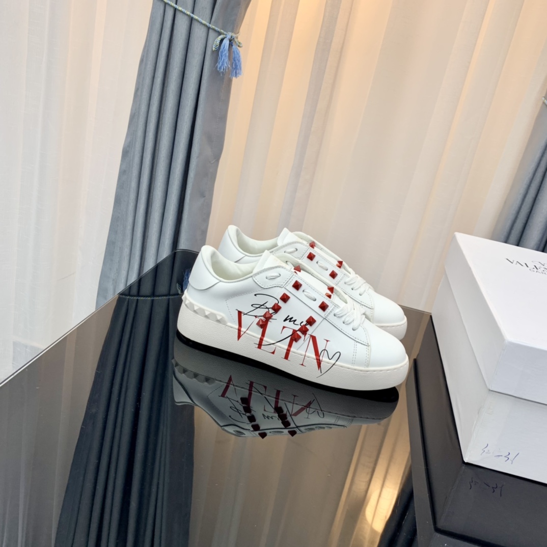 Valentino VLTN Studded Sneakers White