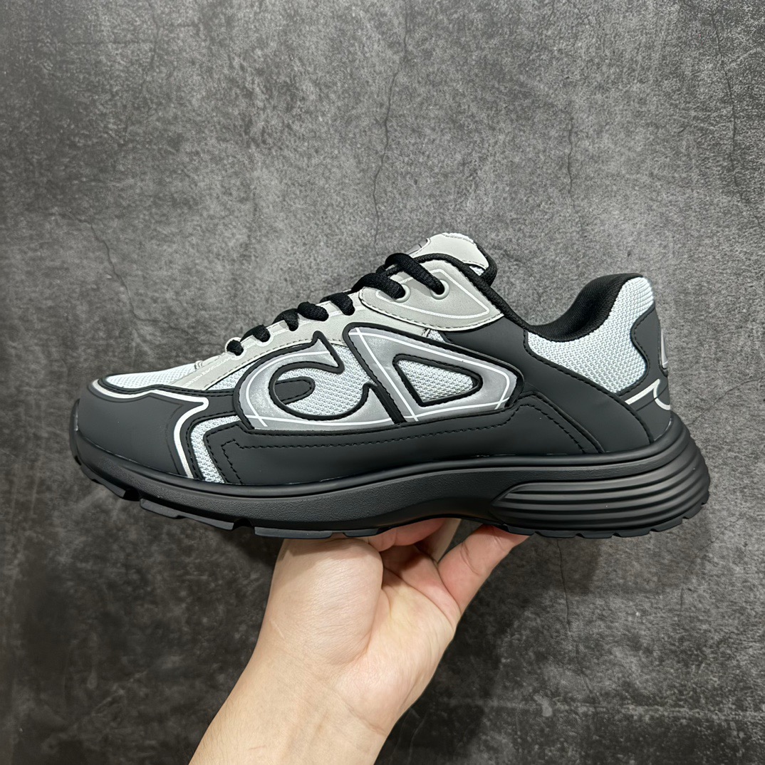 Dior B30 Chunky Sneakers Black/Gray