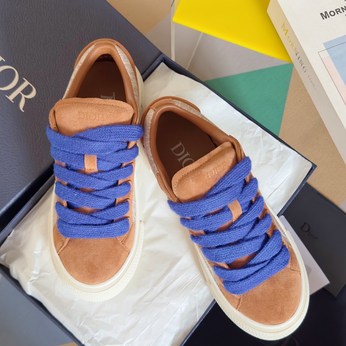 Dior B33 Oblique Sneakers Khaki