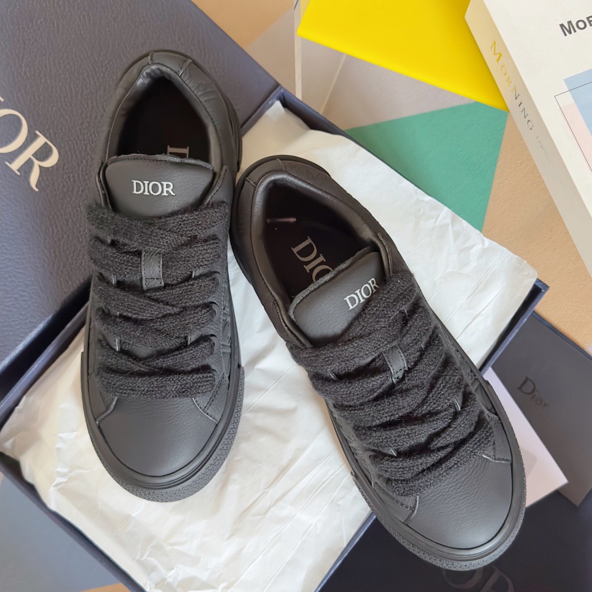 Dior B33 Oblique Sneakers Black