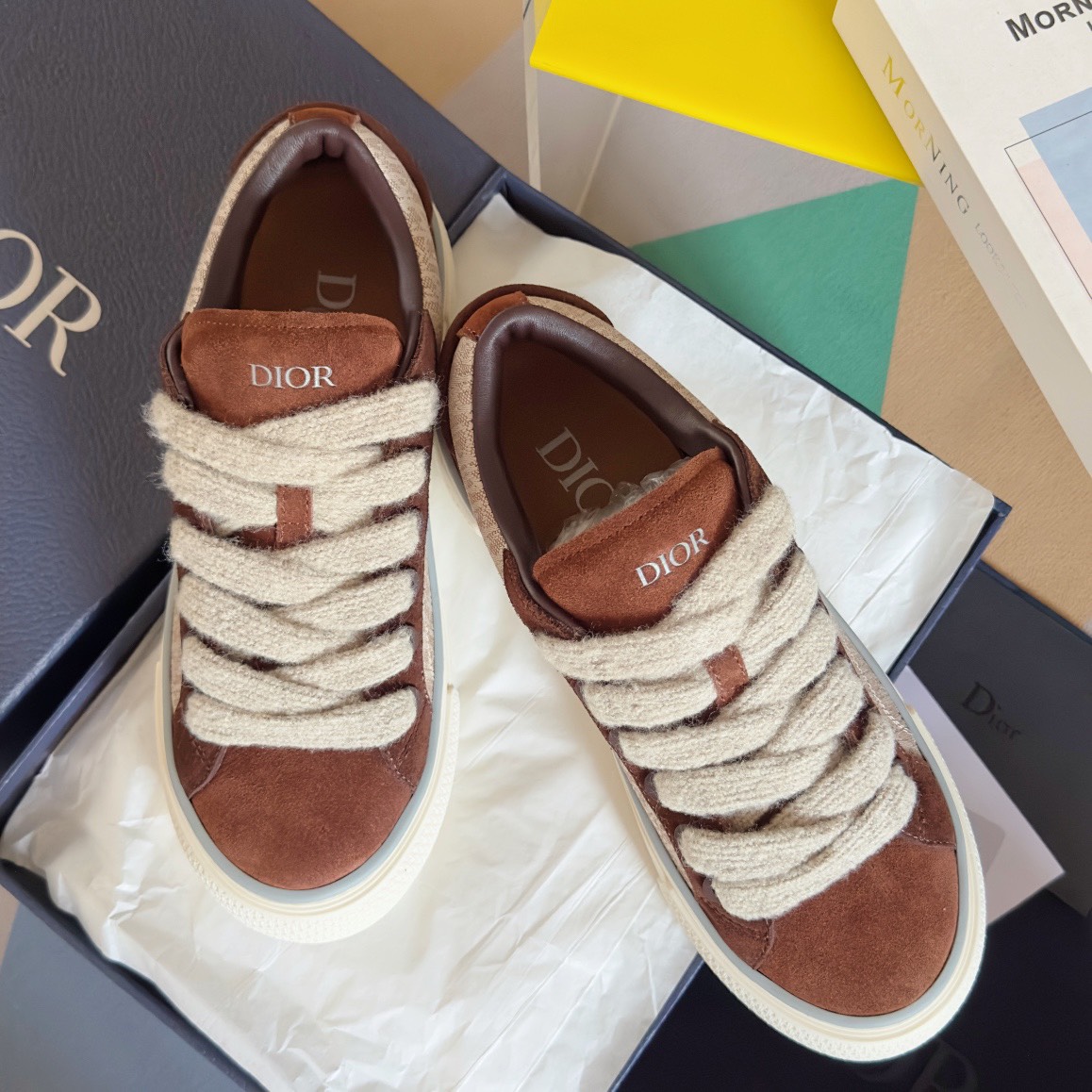 Dior B33 Oblique Sneaker Brown