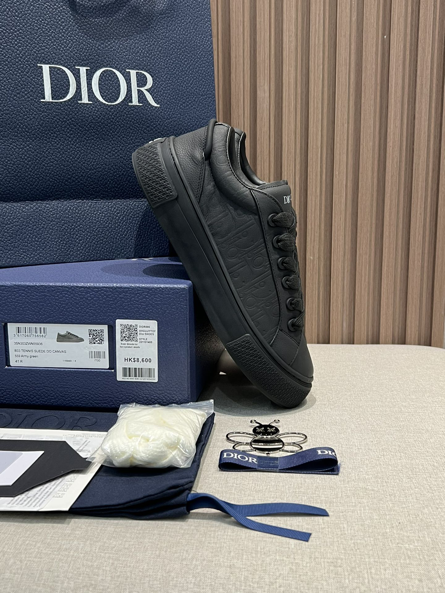 Dior B33 Oblique Sneaker Black