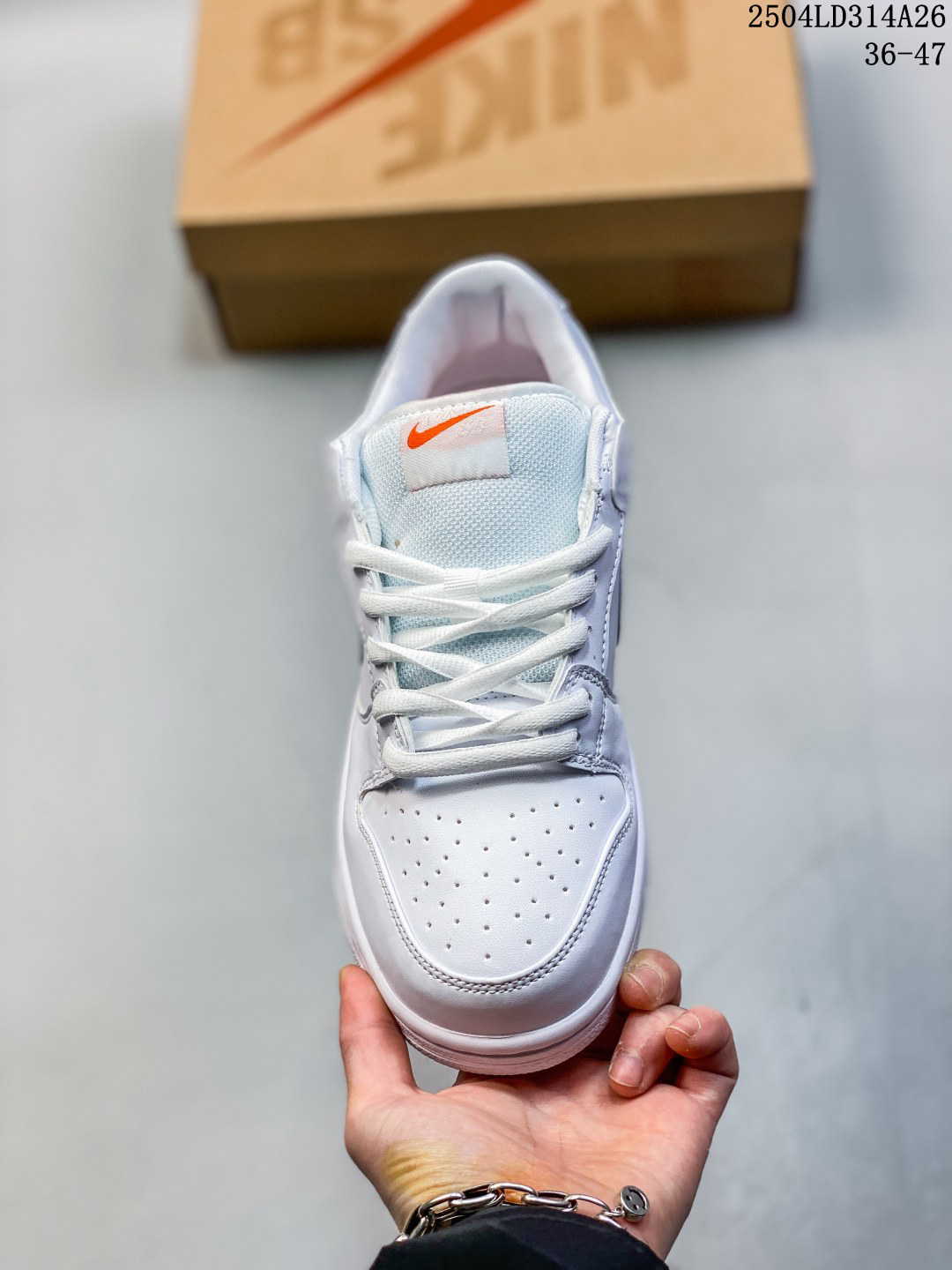 Nike SB Dunk Low Pro Skate Shoes White