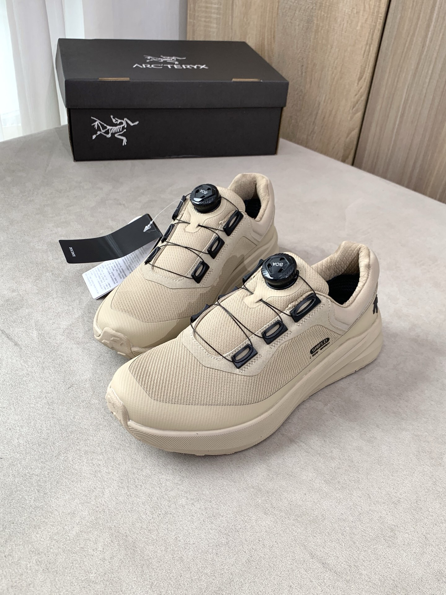 Descente Dualis G BOA Trail Shoes Beige
