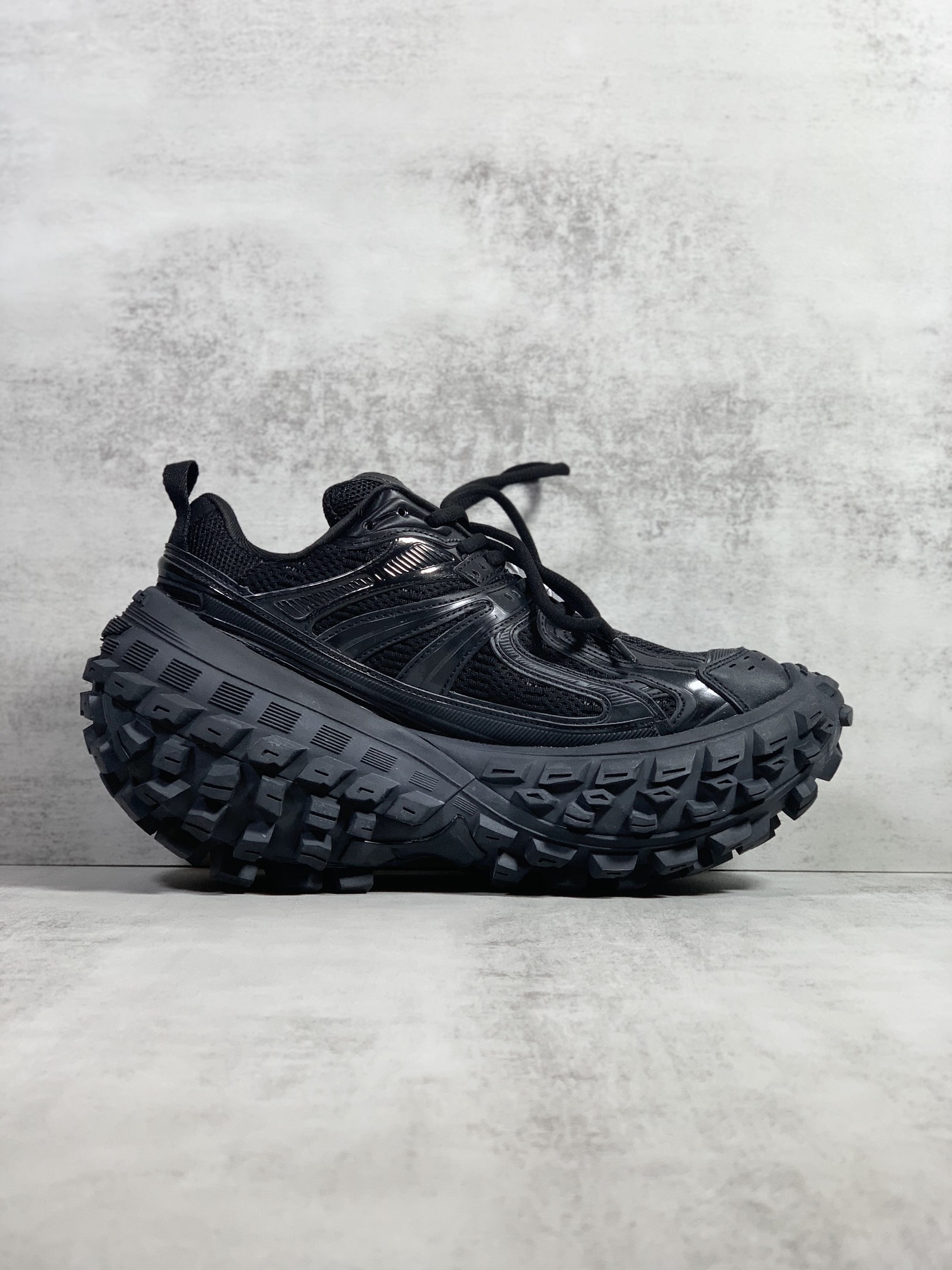 Balenciaga Defender Platform Sneaker Black