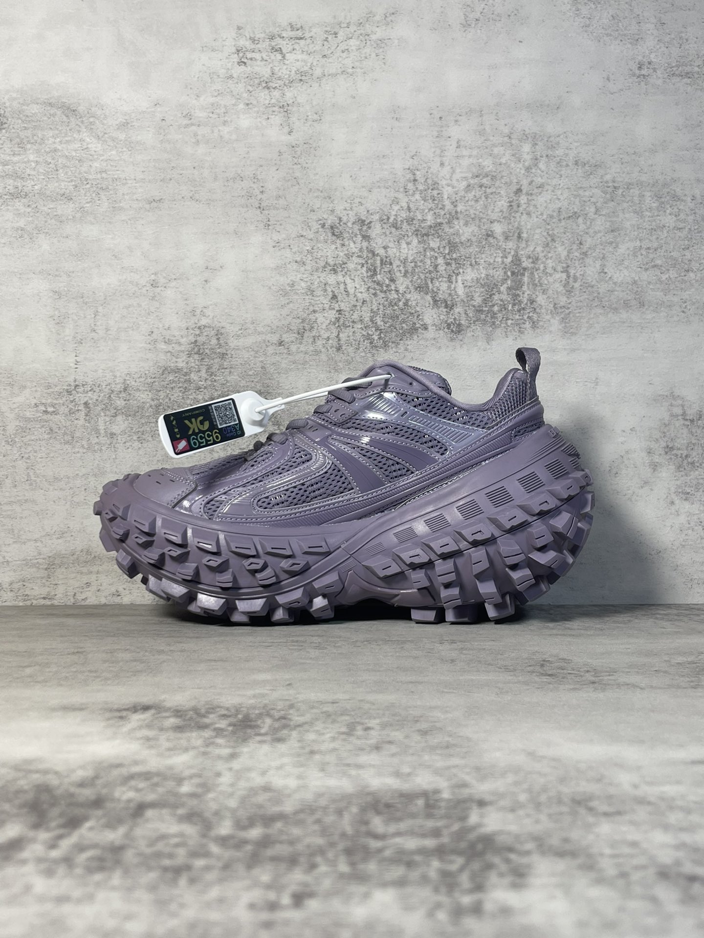 Balenciaga Defender Platform Sneakers Purple
