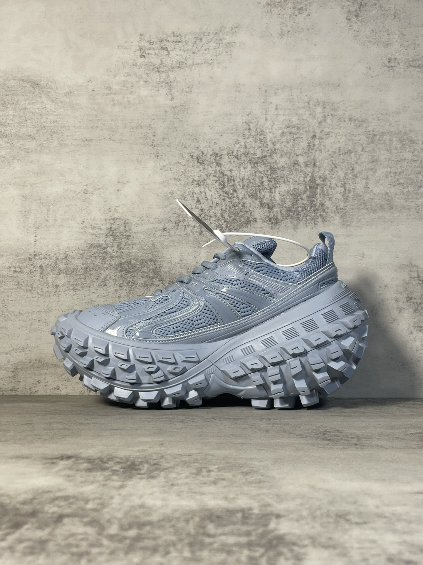 Balenciaga Defender Platform Sneakers Grey