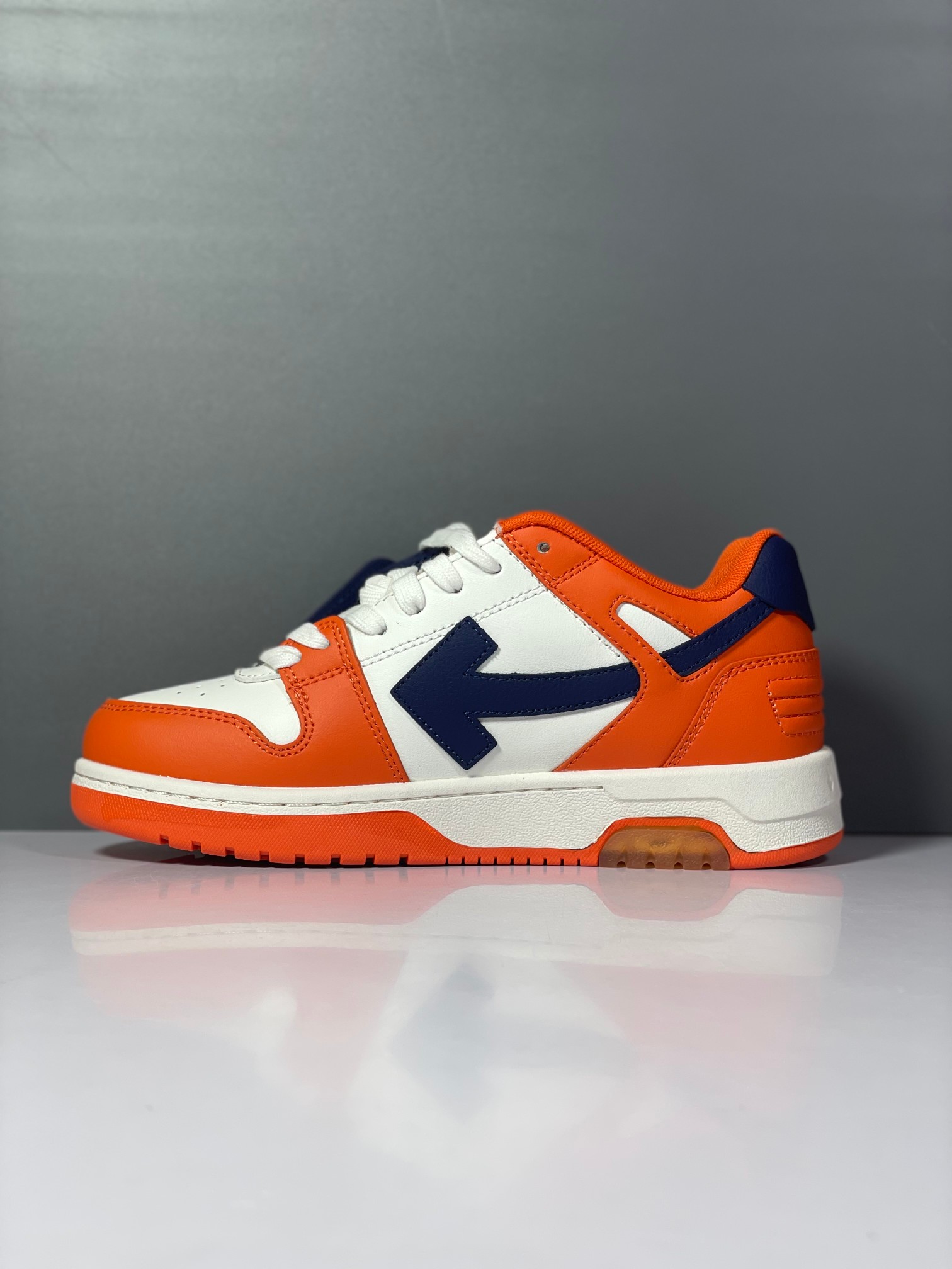 Off-White Out Of Office Low Top Sneakers White/Orange/Navy
