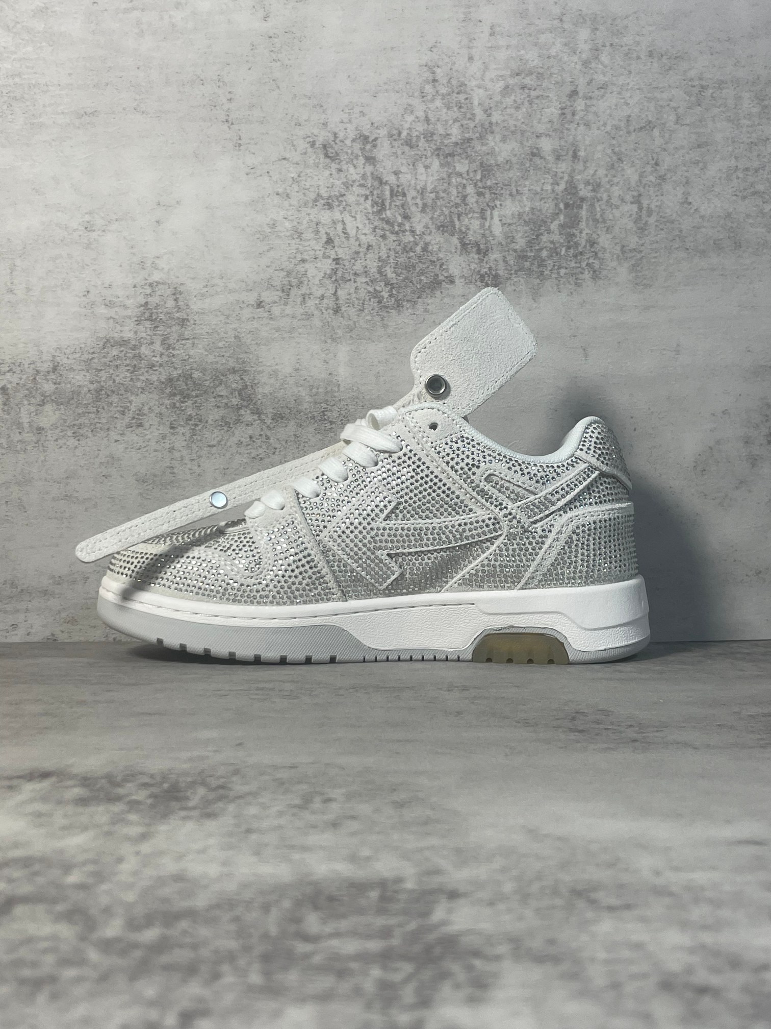 Off-White Out Of Office Low Sneakers Silver/White