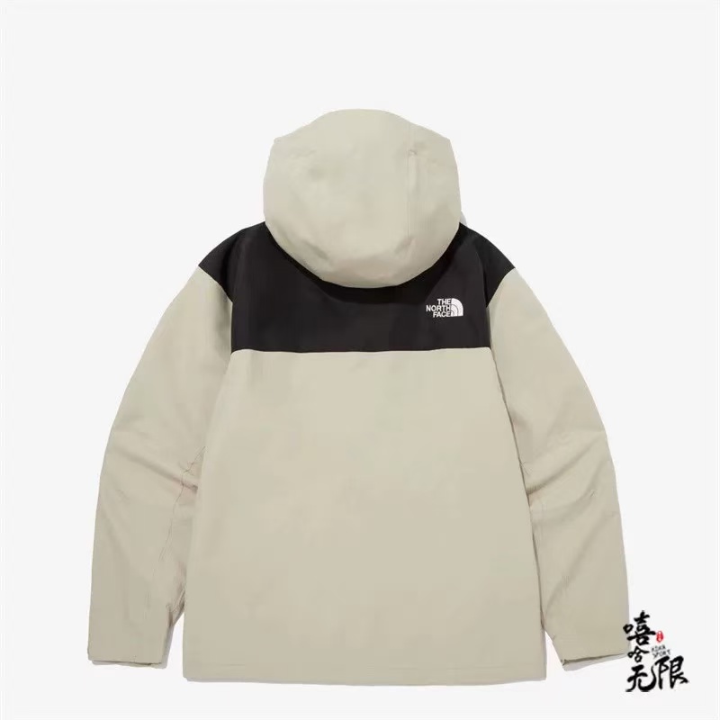 The North Face Hooded Jacket Khaki/Black