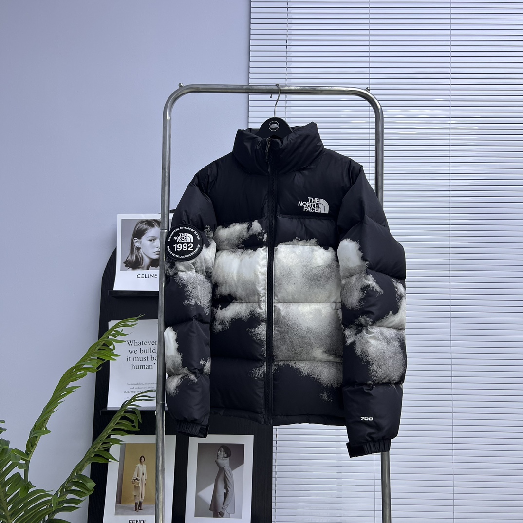 The North Face 1992 Nuptse Cloud Down Jacket Black/White