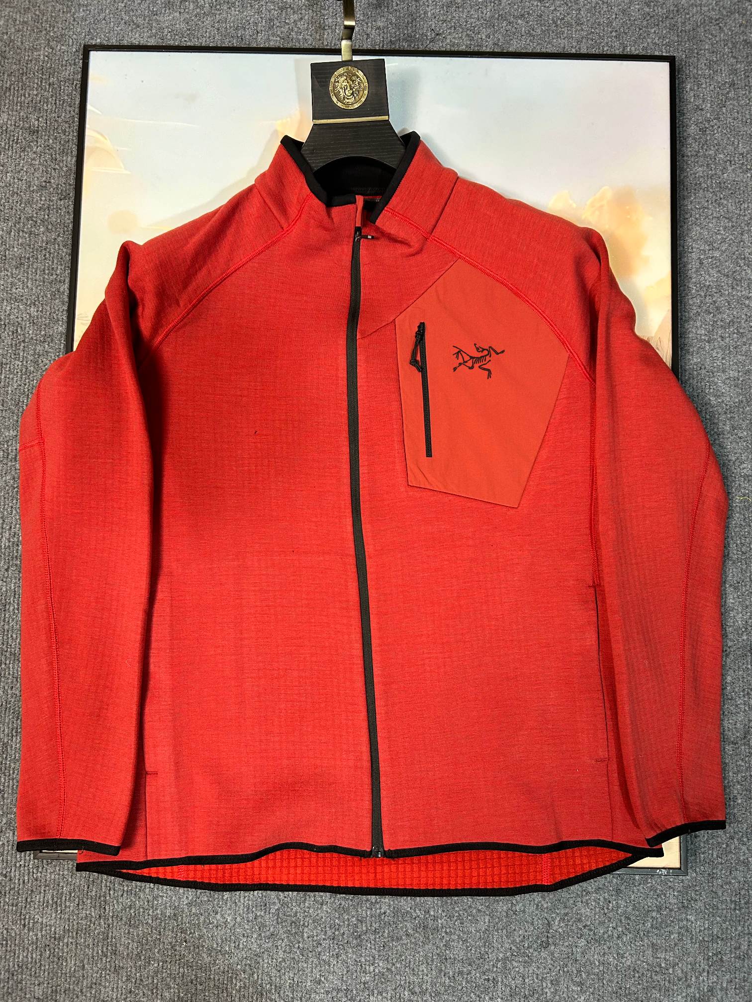 Arc'teryx Full-Zip Fleece Jacket Black