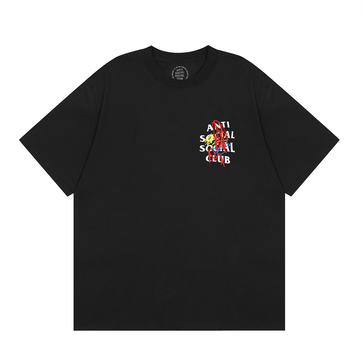 Anti Social Social Club Graffiti Logo Tee Multicolor