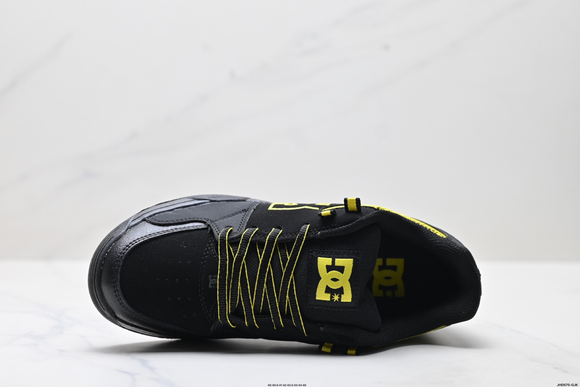 DC Shoes Air Cushion Sneaker Black/Yellow