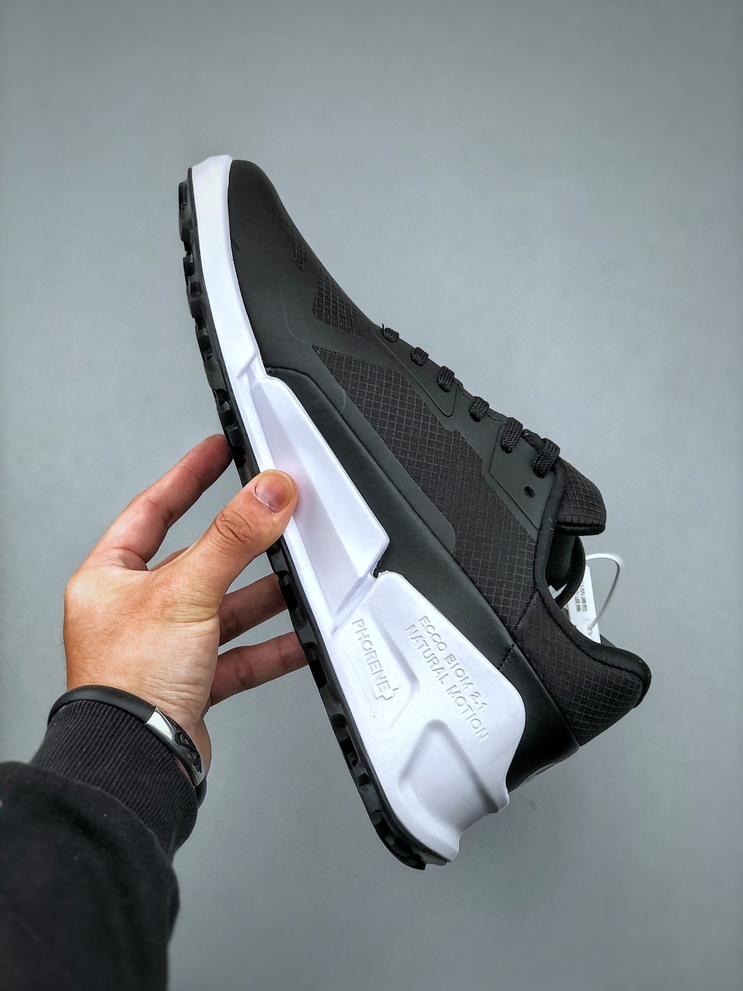 ECCO BIOM C25 Gore-Tex Running Shoes Black/White