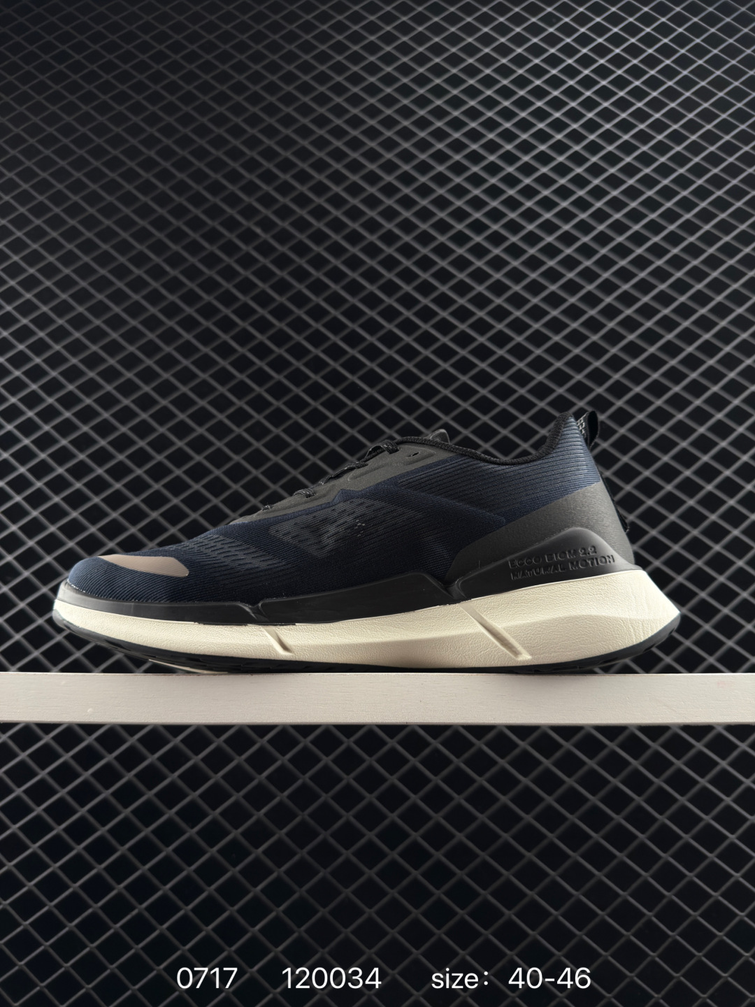 ECCO GripComfort Casual Sneakers Navy