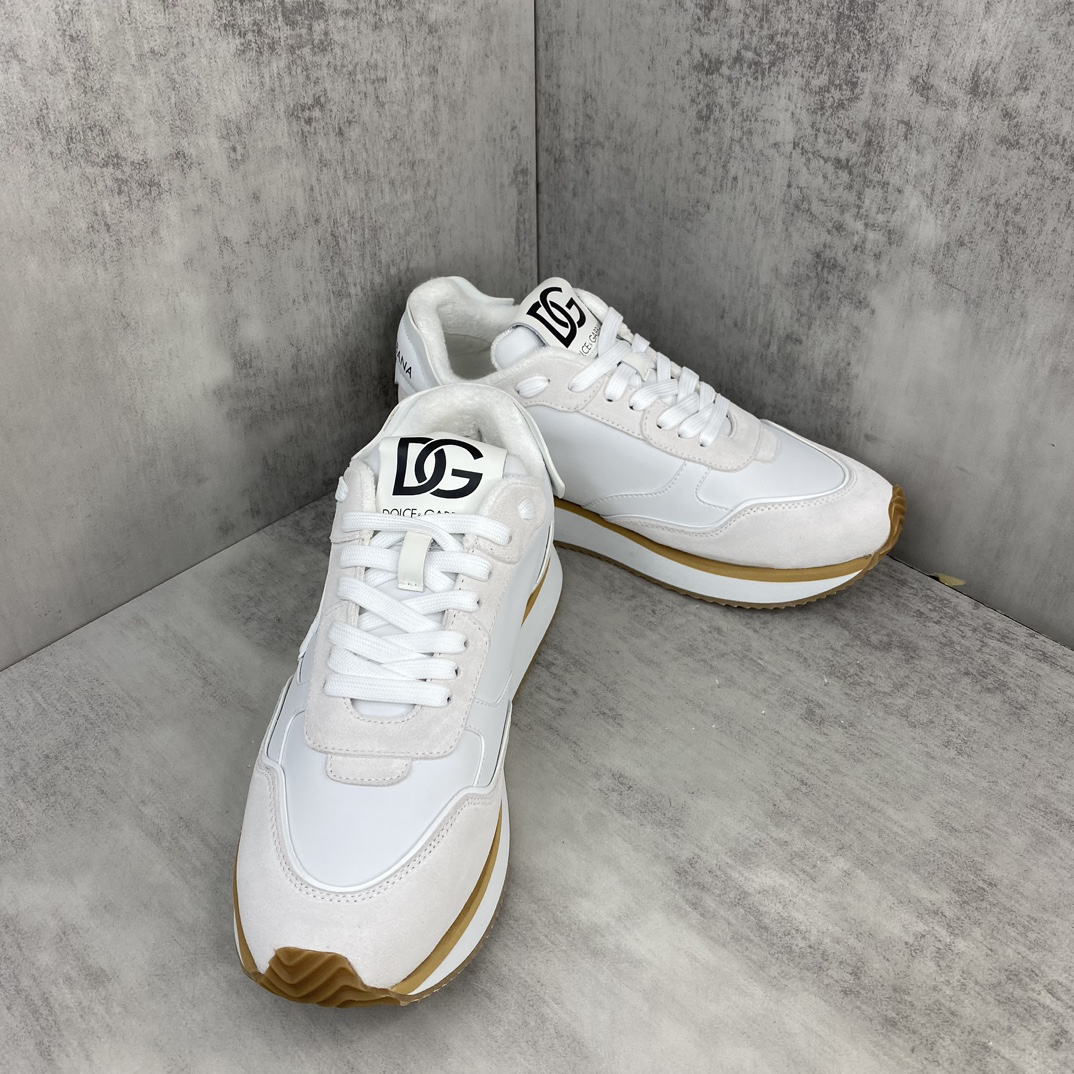 Dolce & Gabbana DG Low-Top Dad Sneakers White