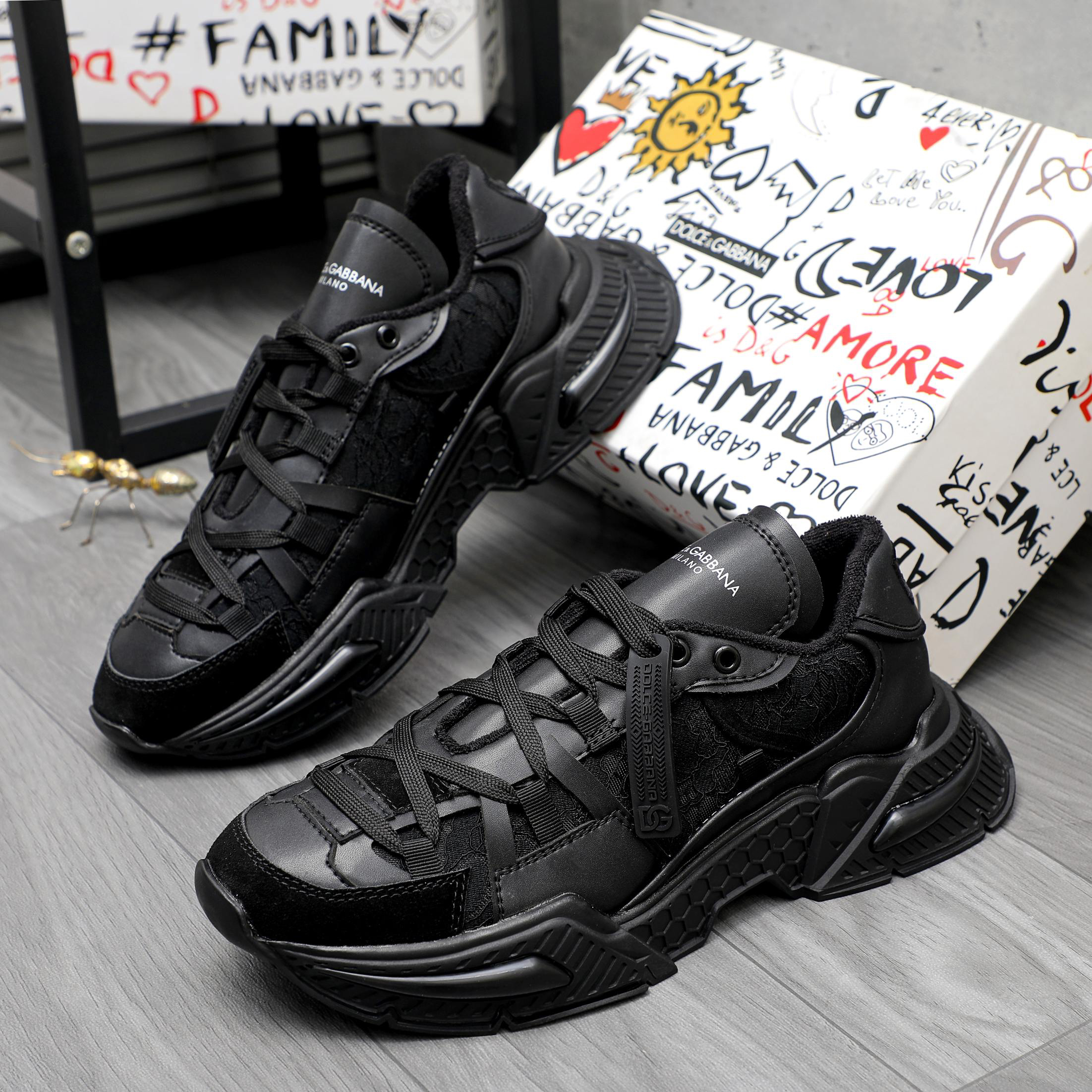 Dolce & Gabbana Chunky Sneakers Black
