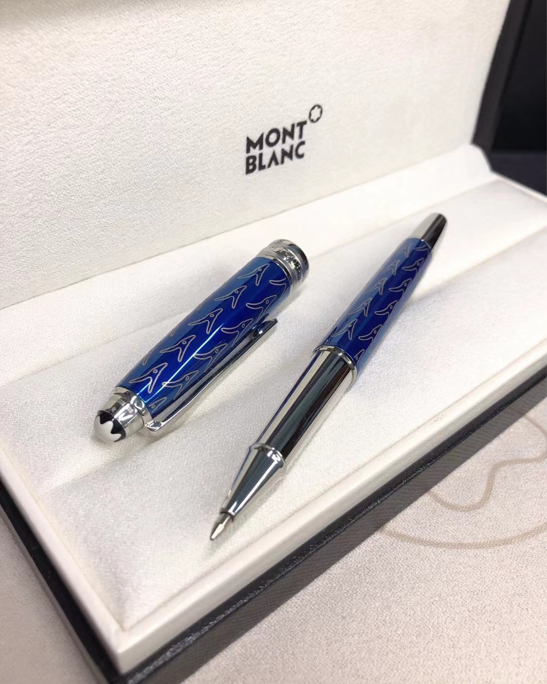 Montblanc Meisterstuck 163 Ballpoint Pen Blue
