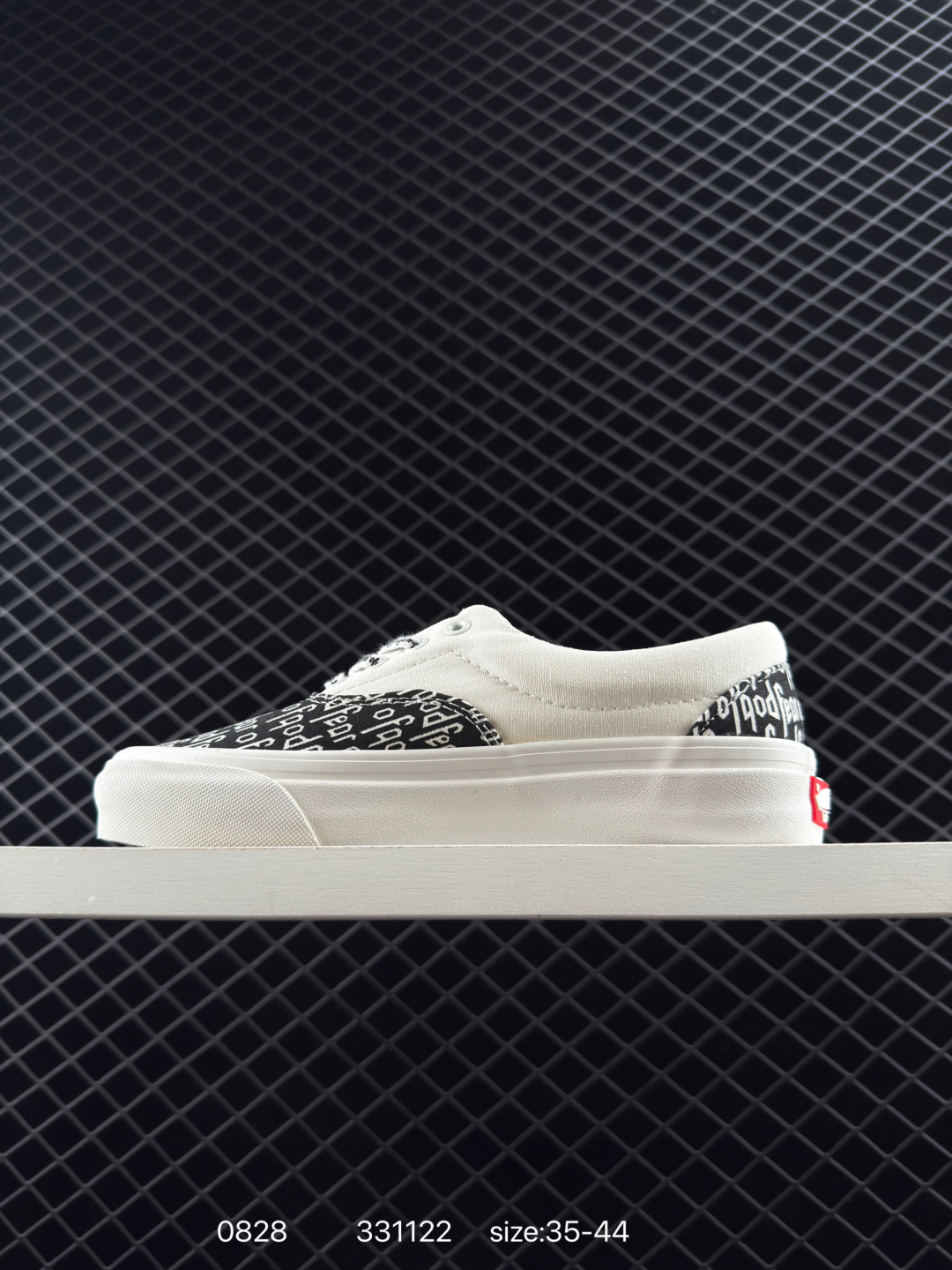 Fear of God x Vans Era 95 Reissue Platform Sneakers Black White