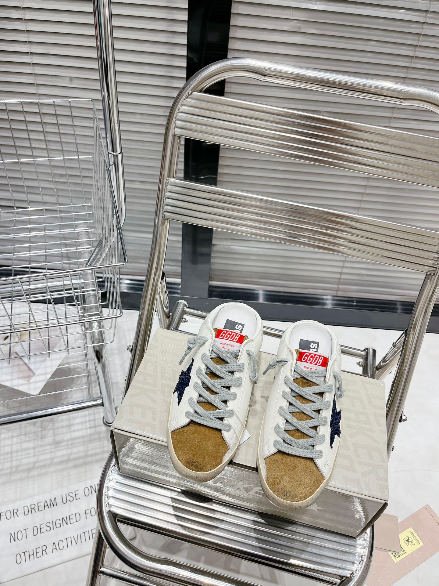 Golden Goose Superstar Sabot Sneakers White