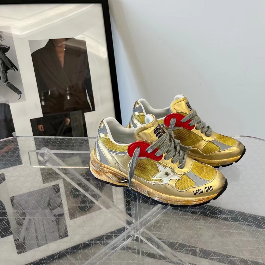 Golden Goose Ball Star Sneaker Gold
