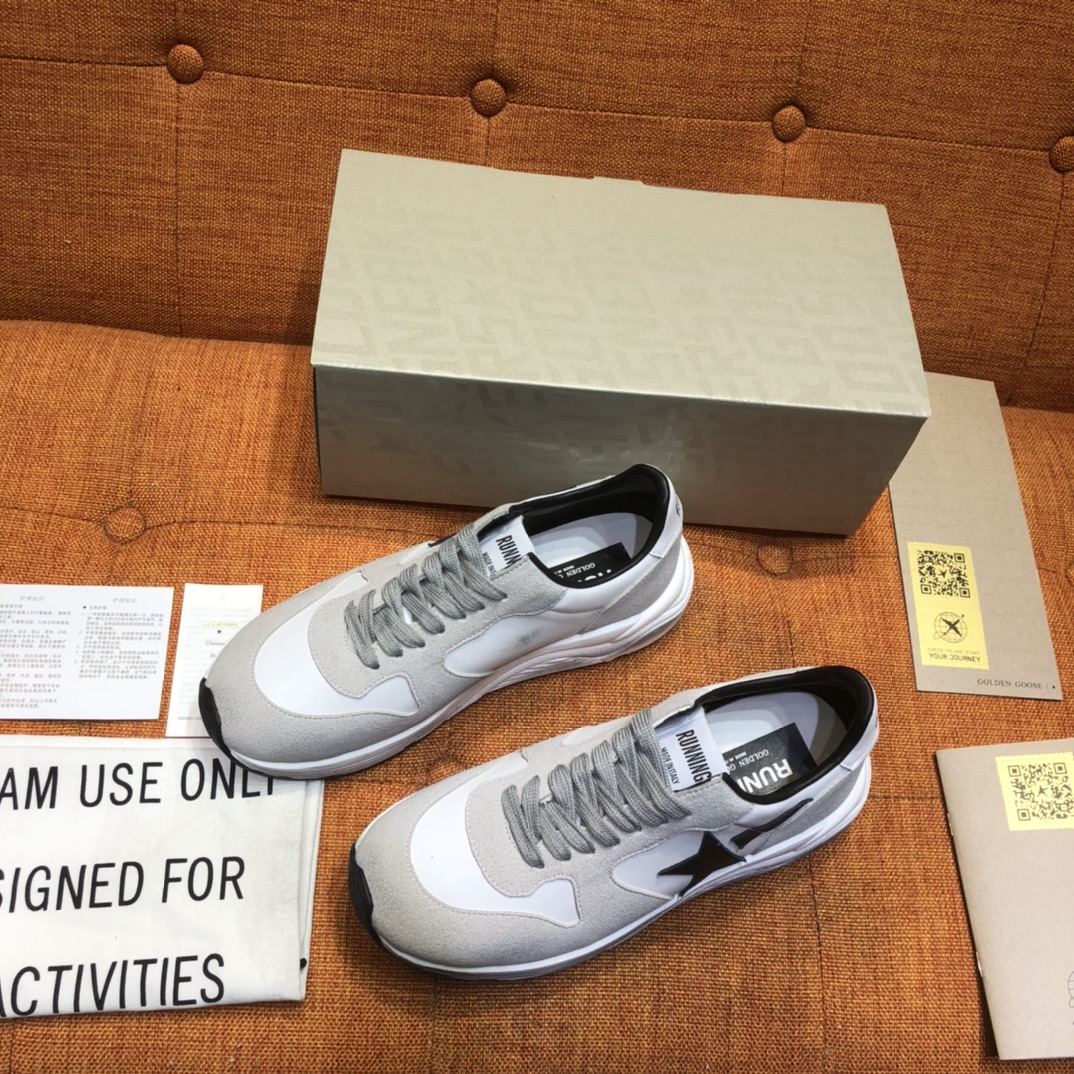 Golden Goose Running Sneakers White/Grey