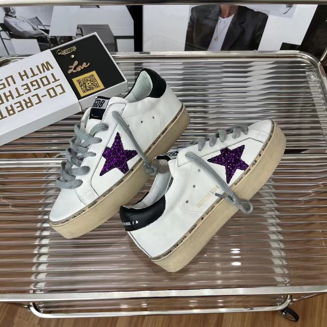 Other Superstar Platform Sneakers Black/Purple