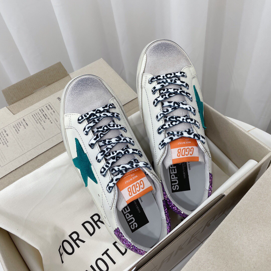 Golden Goose Superstar Star Sneakers Multicolor