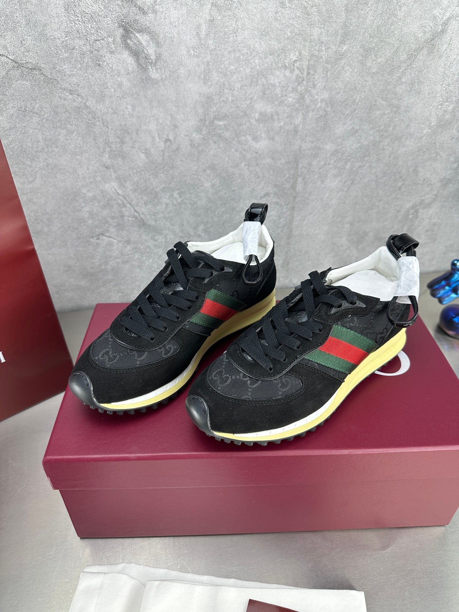 Gucci Re-Motion Platform Sneakers Black