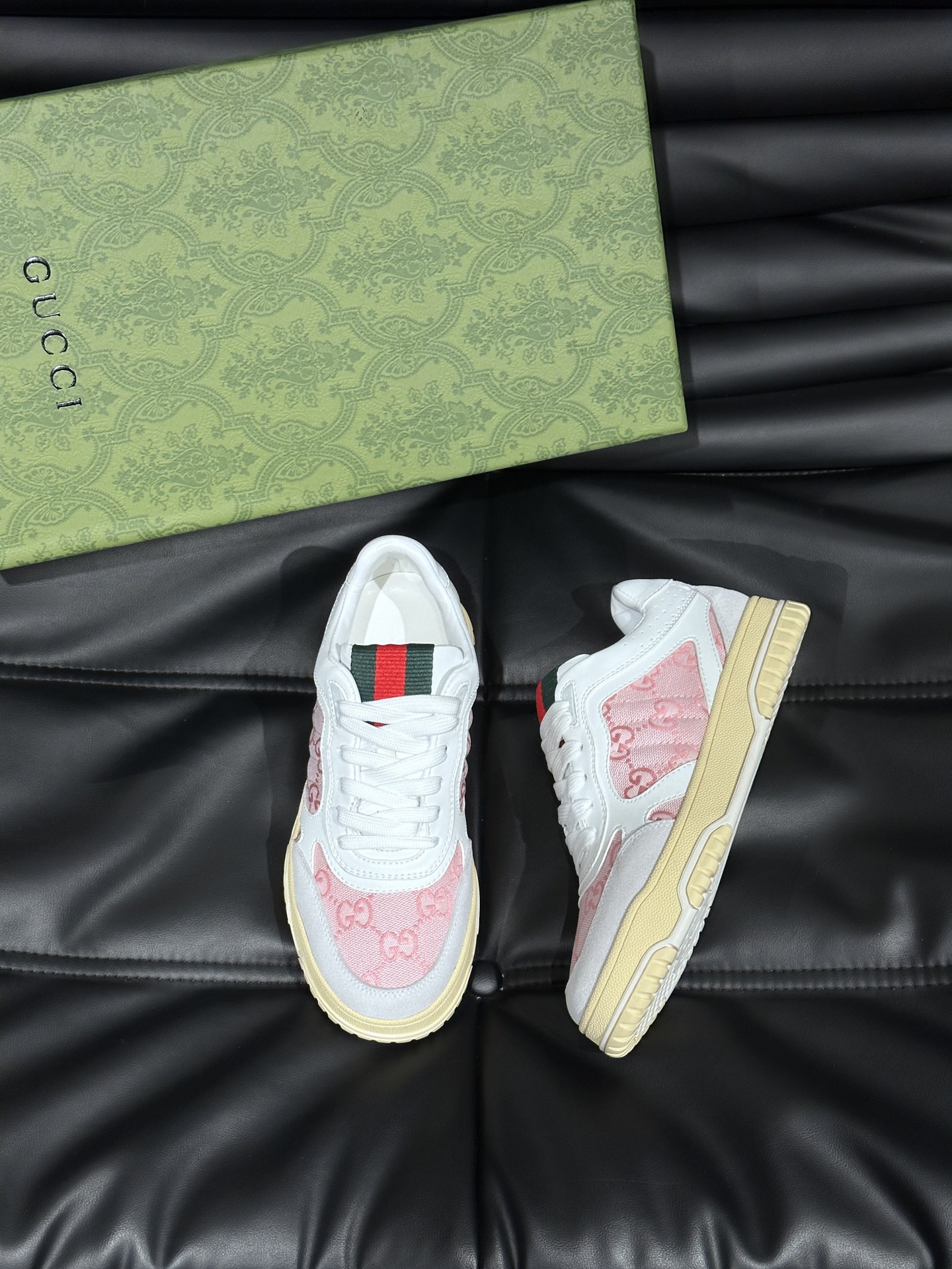 Gucci Re-Web GG Sneakers Pink