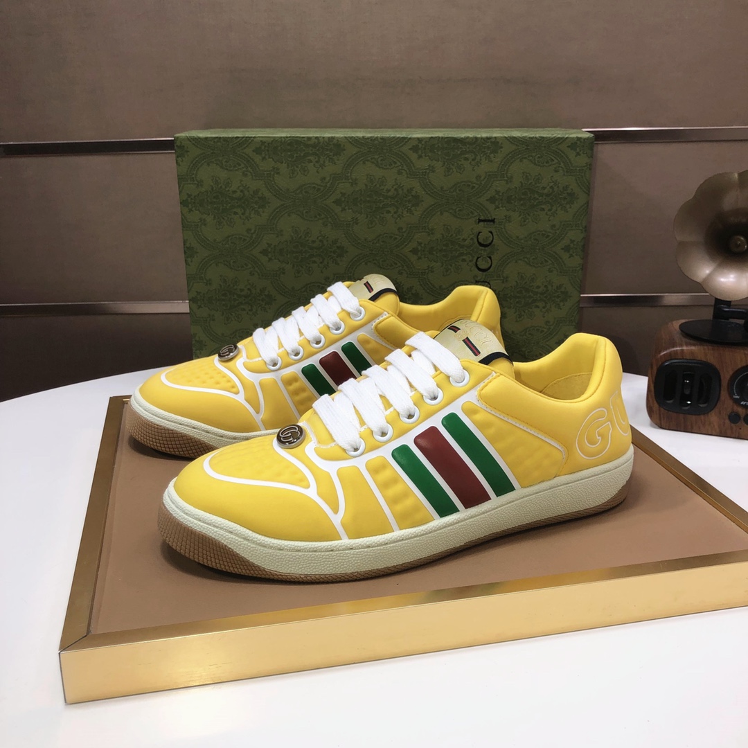 Gucci Low-Top Sneaker Yellow