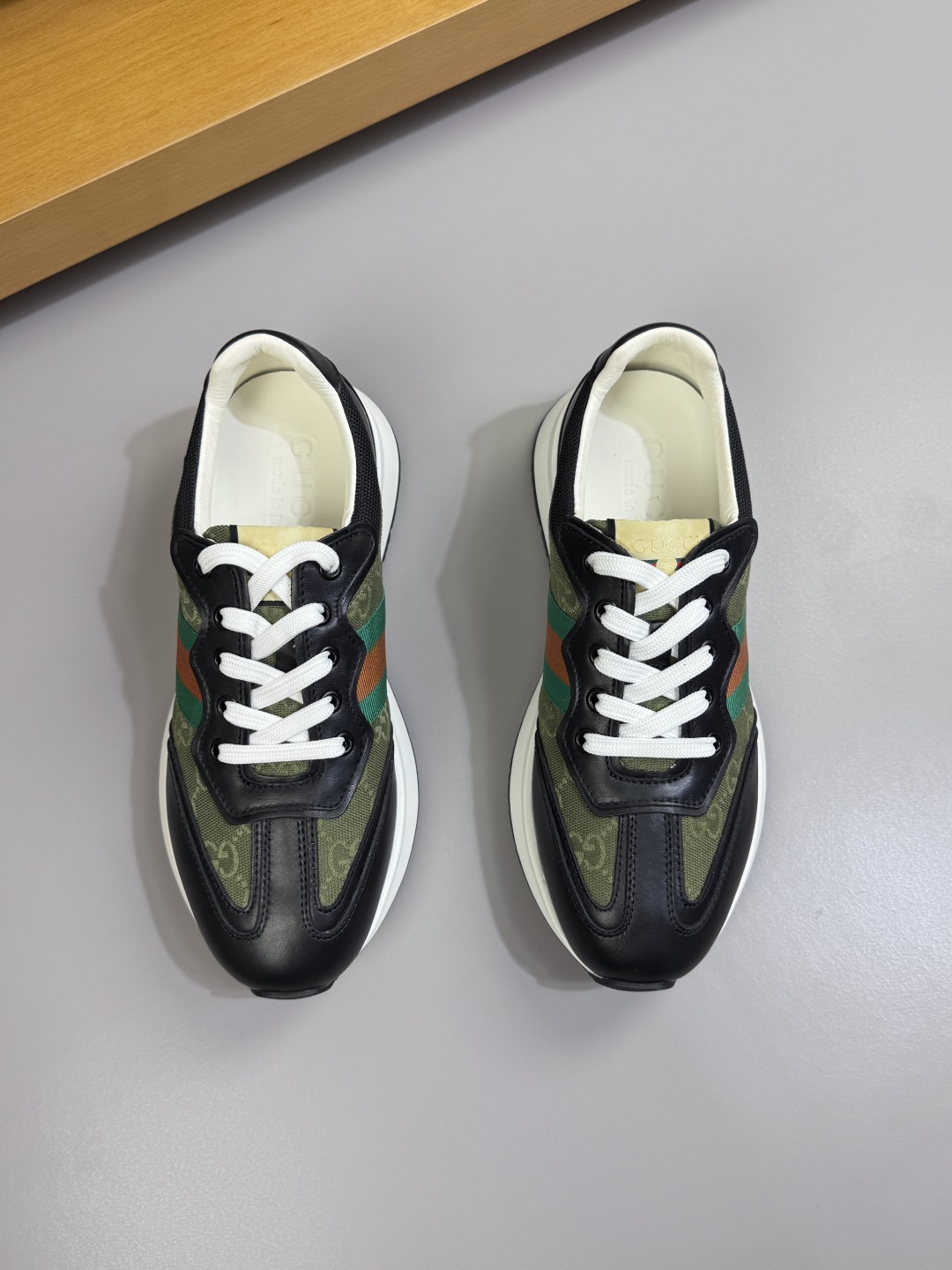 Gucci Web Stripe GG Sneakers Multicolor