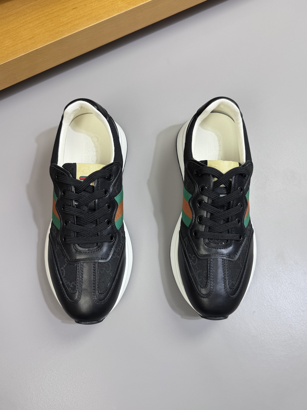 Gucci Web Stripe Sneaker Black